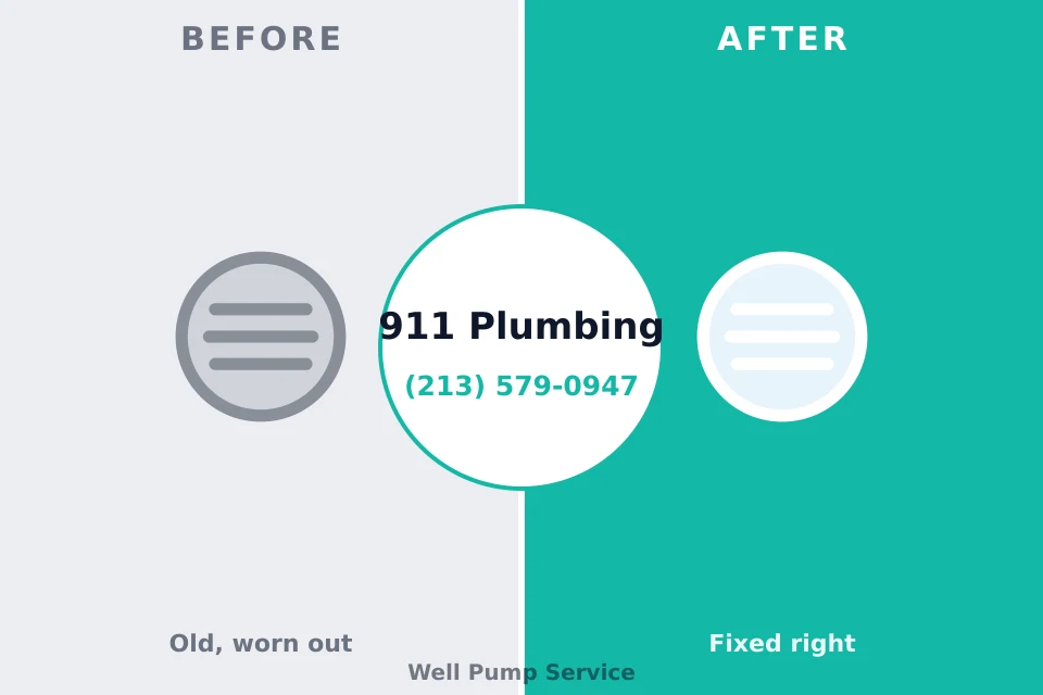 Before and after: plumbing repair Port Townsend, WA